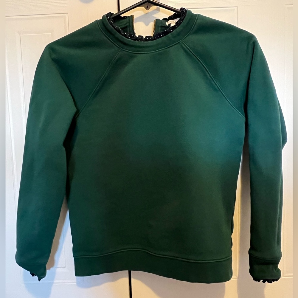 J. Crew Factory Sweatshirt XS dark green